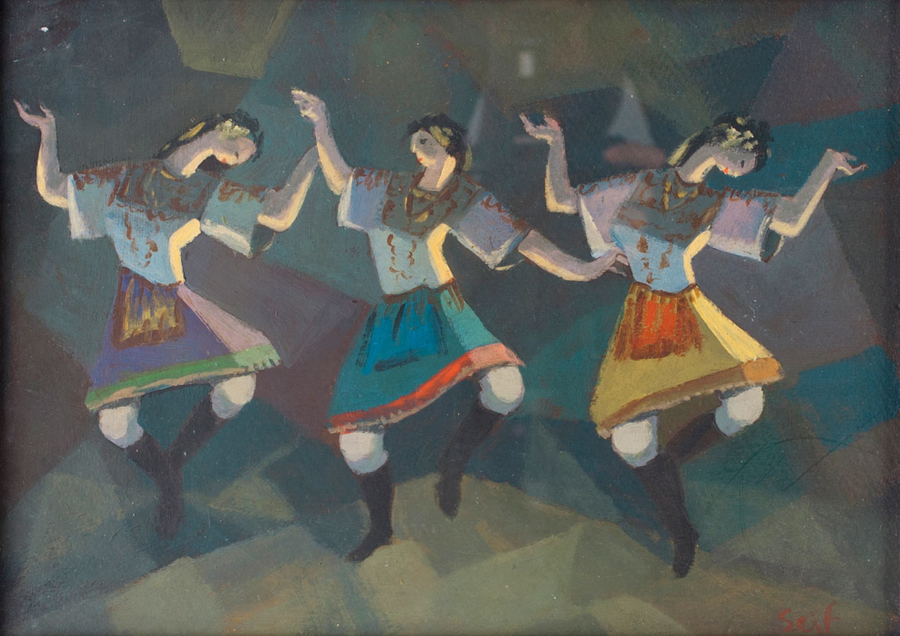Картины русских художников с народным танцем